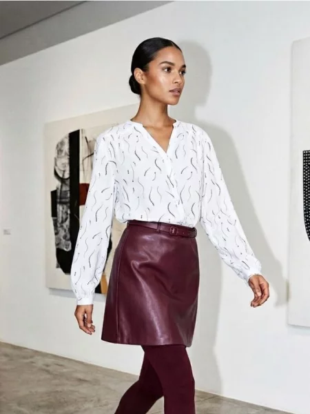 Сорочка з воланами різнобарвний