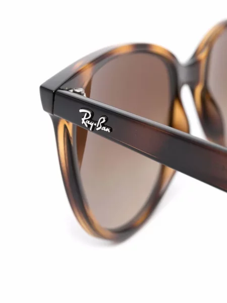Okulary przeciwsłoneczne Ray-ban brązowe