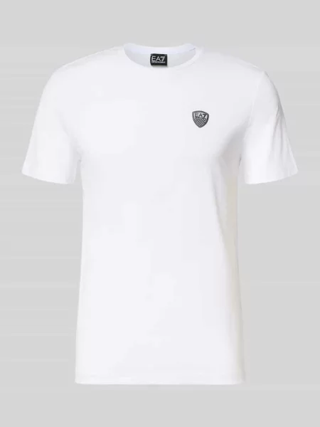 Emporio Armani Koszulki Mężczyzna M Koszulka Emporio Armani Ea7 biały