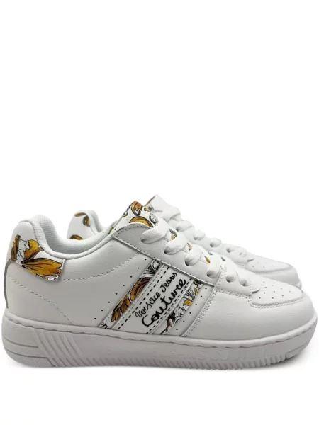 Sneakerși Versace Jeans Couture cu imagine alb