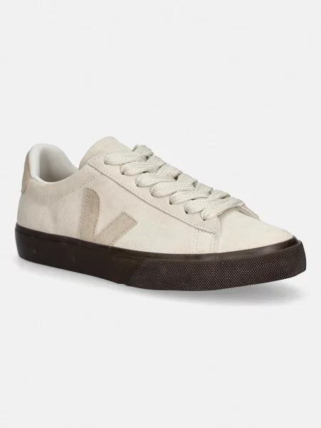 Pantofi Veja din piele bej