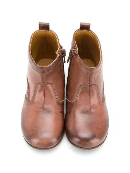 Buty do kostki dziecięce Pèpè brązowe