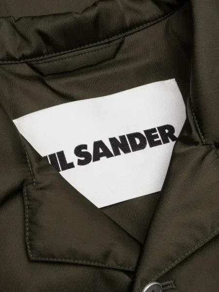 Cămașă Jil Sander scurtă verde