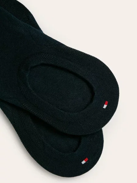 Skarpetki stopki w zestawie 2 pary Tommy Hilfiger niebieskie