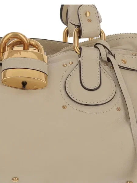Geanta de piele Chloé din piele