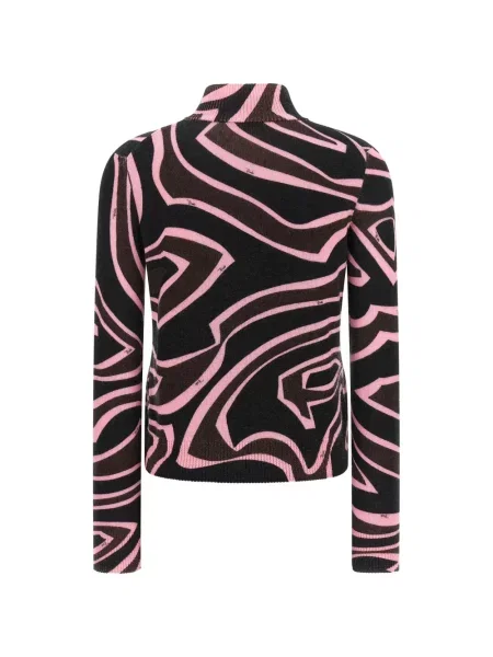 Pulover Pucci de lână cu imagine maro