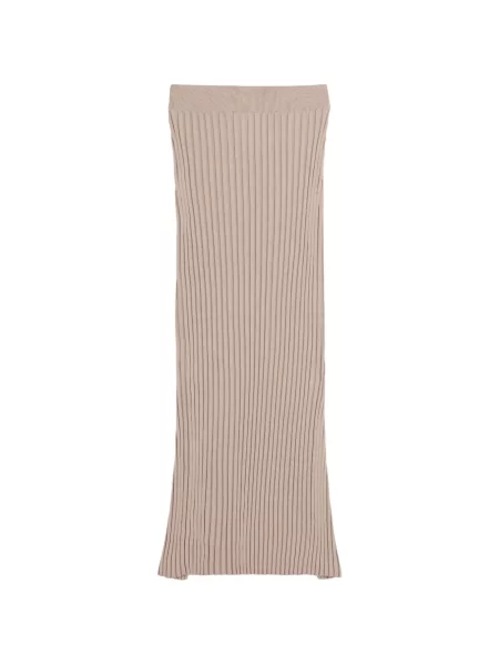 Fustă midi Tod's tricotate până la genunchi