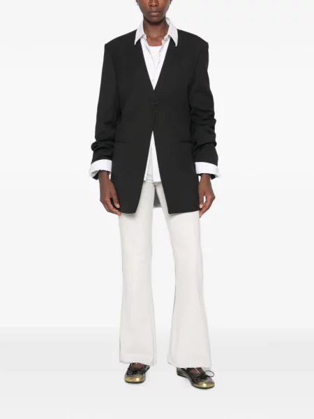 Lepršave traperice Mm6 Maison Margiela lepršave siva