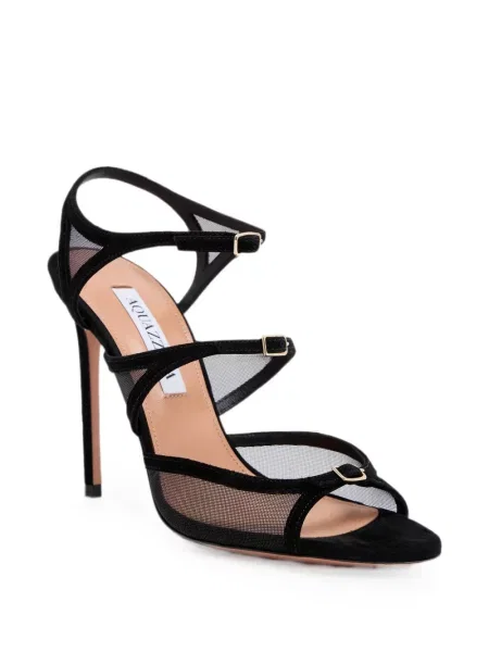 Sandale Aquazzura plasă negru