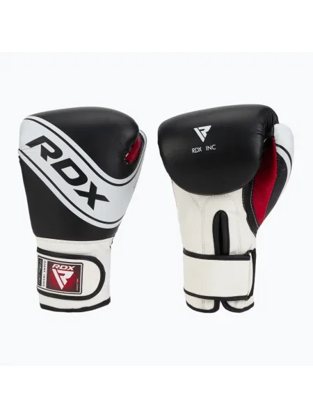 Mănuși de box pentru copii RDX negru și alb