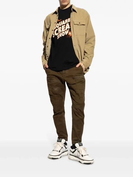Marškinėliai Dsquared2 juoda