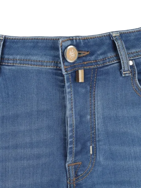 Дънки straight leg Jacob Cohën синьо