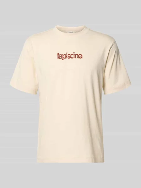 T-shirt z czystej bawełny o kroju regular fit model HASPEN' Selected Homme biała