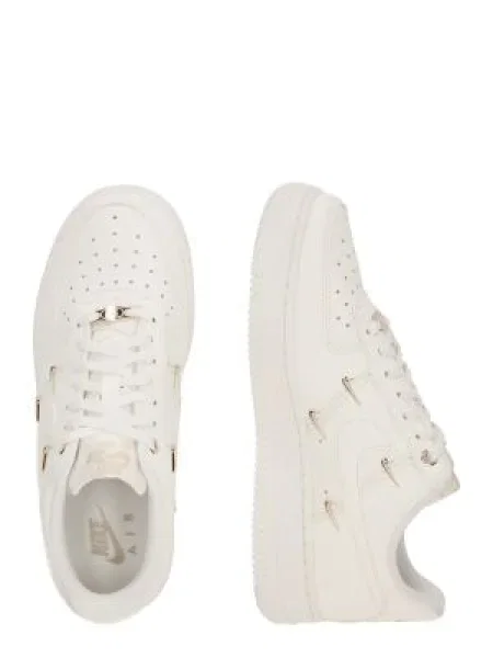 Nike Sportswear Nizke superge AIR FORCE 1 zlata bela
