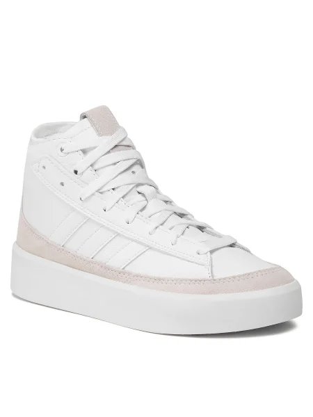 Кожени кецове adidas 0 бяло