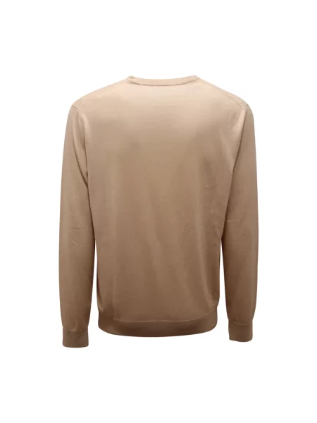 Jedwabny sweter Alpha Studio beżowy