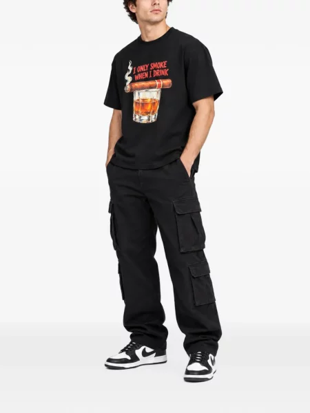 Tricou Melt cu imagine negru