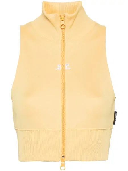 Top Courreges ošišan žuta