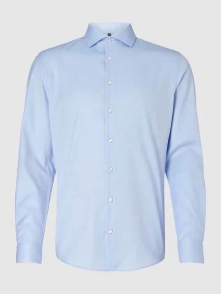 Koszula biznesowa o kroju slim fit z diagonalu Jake*s