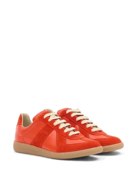 Szarvasbőr sneaker Maison Margiela narancsszínű