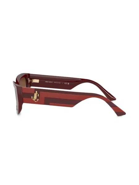 Ochelari de soare Jimmy Choo Eyewear roșu