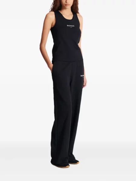 Top Balmain cu imagine negru
