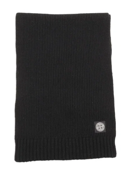 Szal dziecięca Stone Island czarna