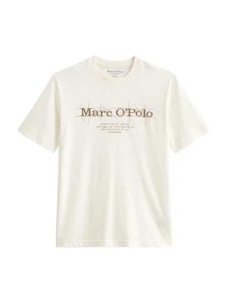 Marc O'Polo Tricou Écru alb