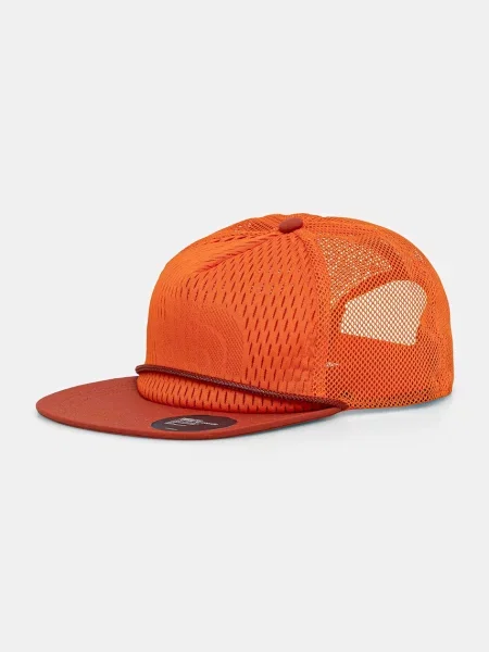 Czapka z daszkiem The North Face Runner Trucker intensywny pomarańczowy