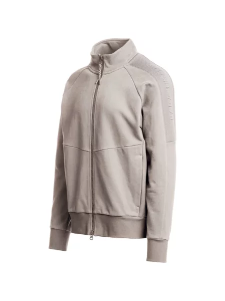 Hanorac cu fermoar Parajumpers cu autograf gri