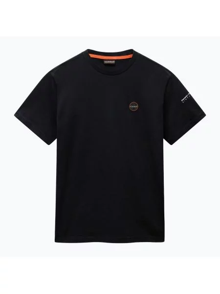Koszulka Napapijri S-Badge black czarna