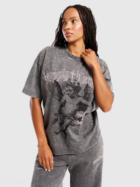 Supply&demand T-Shirt Barns szara