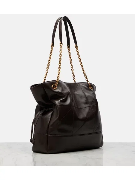 Geantă Saint Laurent din piele maro