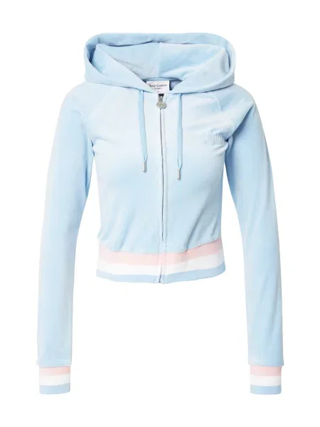 Palton Juicy Couture din velur albastru