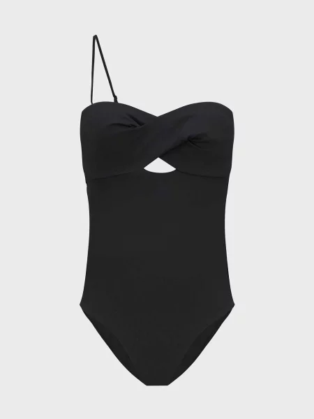 Суцільний купальник Calvin Klein чорний