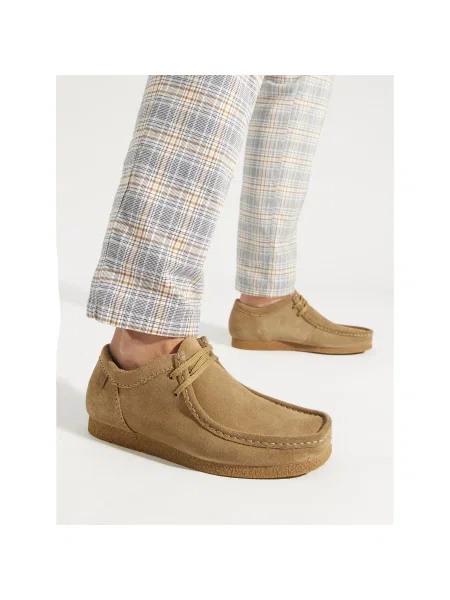 Polobotky Clarks hnědé