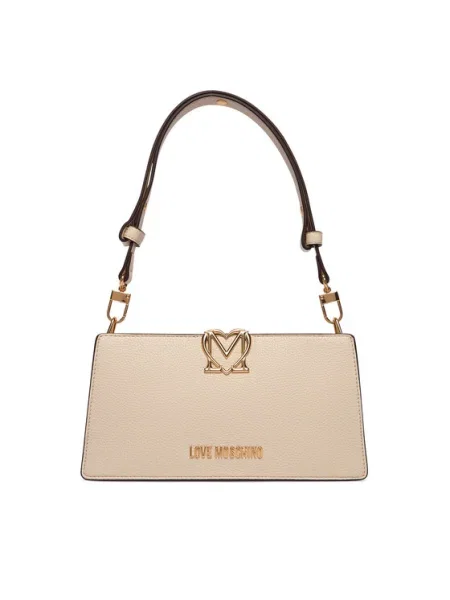 LOVE MOSCHINO Дамска чанта Екрю