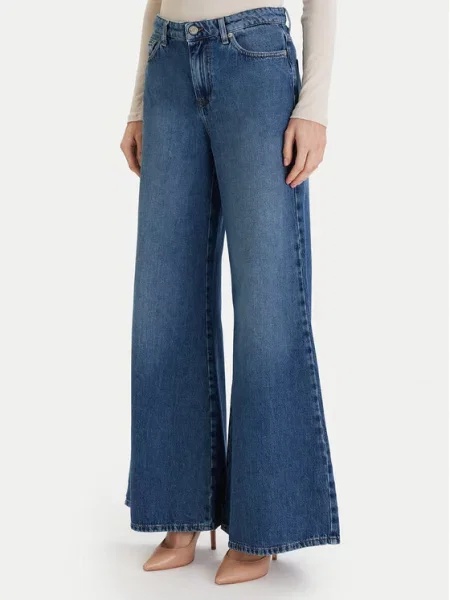 ViCOLO Džinsai Wide Leg mėlyna