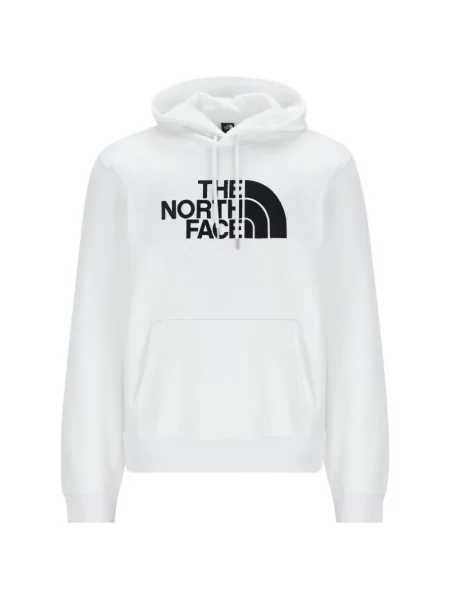 Hanorac cu glugă The North Face alb