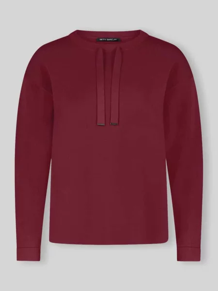 Sweter z wiązanym detalem ze sznurka Betty Barclay