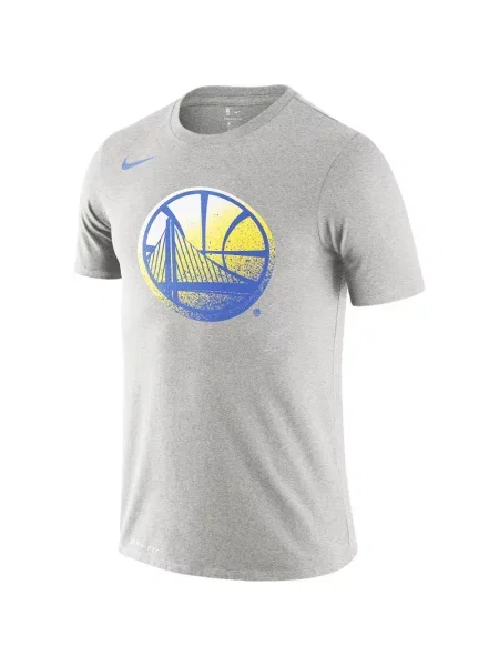 Тениска Nike с принт с градиентным принтом с качулка синьо