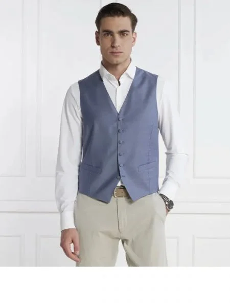 Joop! de lână vestă albastru