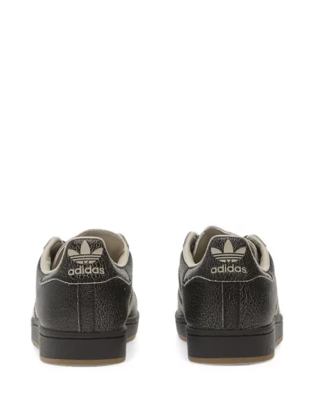 Sneakerși Adidas Superstar cu tepi negru