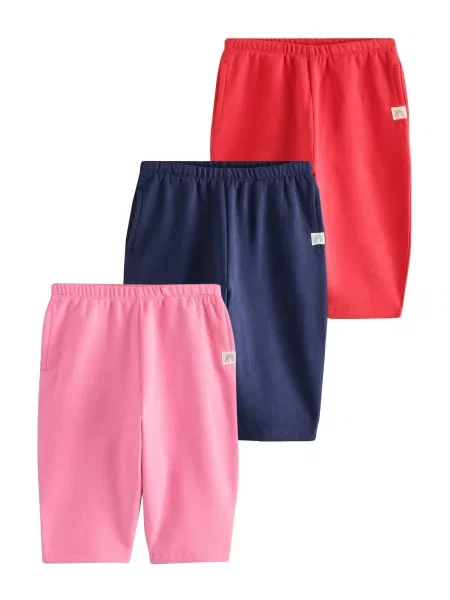 Next Pantaloni bleumarin / roz roșu