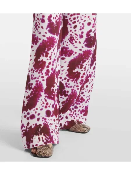 Pantaloni Dries Van Noten roz