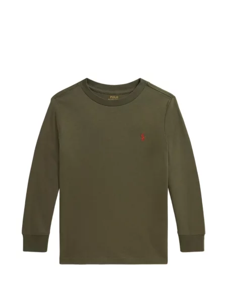 Koszulka polo dziecięca Polo Ralph Lauren zielona