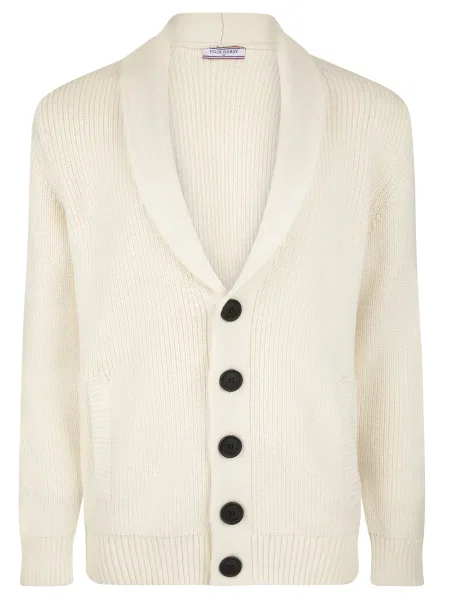 Felix Hardy Geacă tricotată ecru