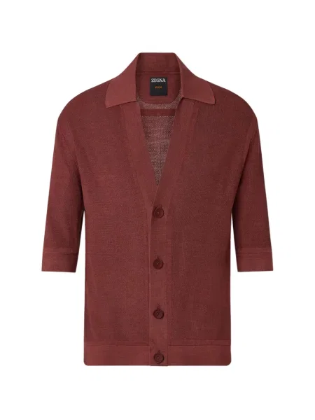 Tricou polo Zegna roșu