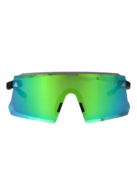 Ochelari de soare Adidas cu imprimeu geometric gri