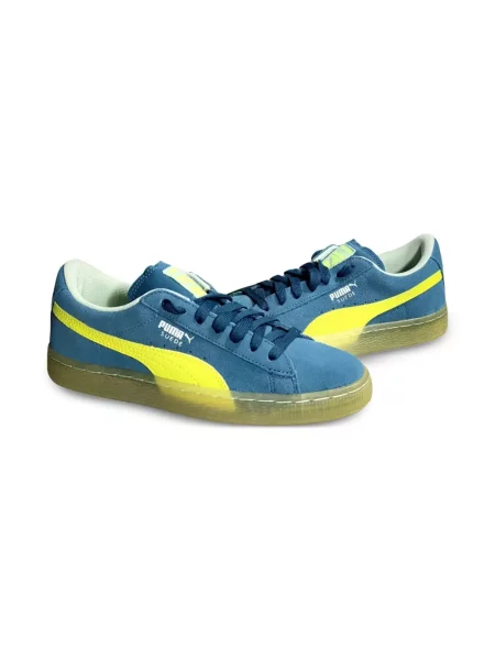 Sneakersy dziecięce Puma niebieskie